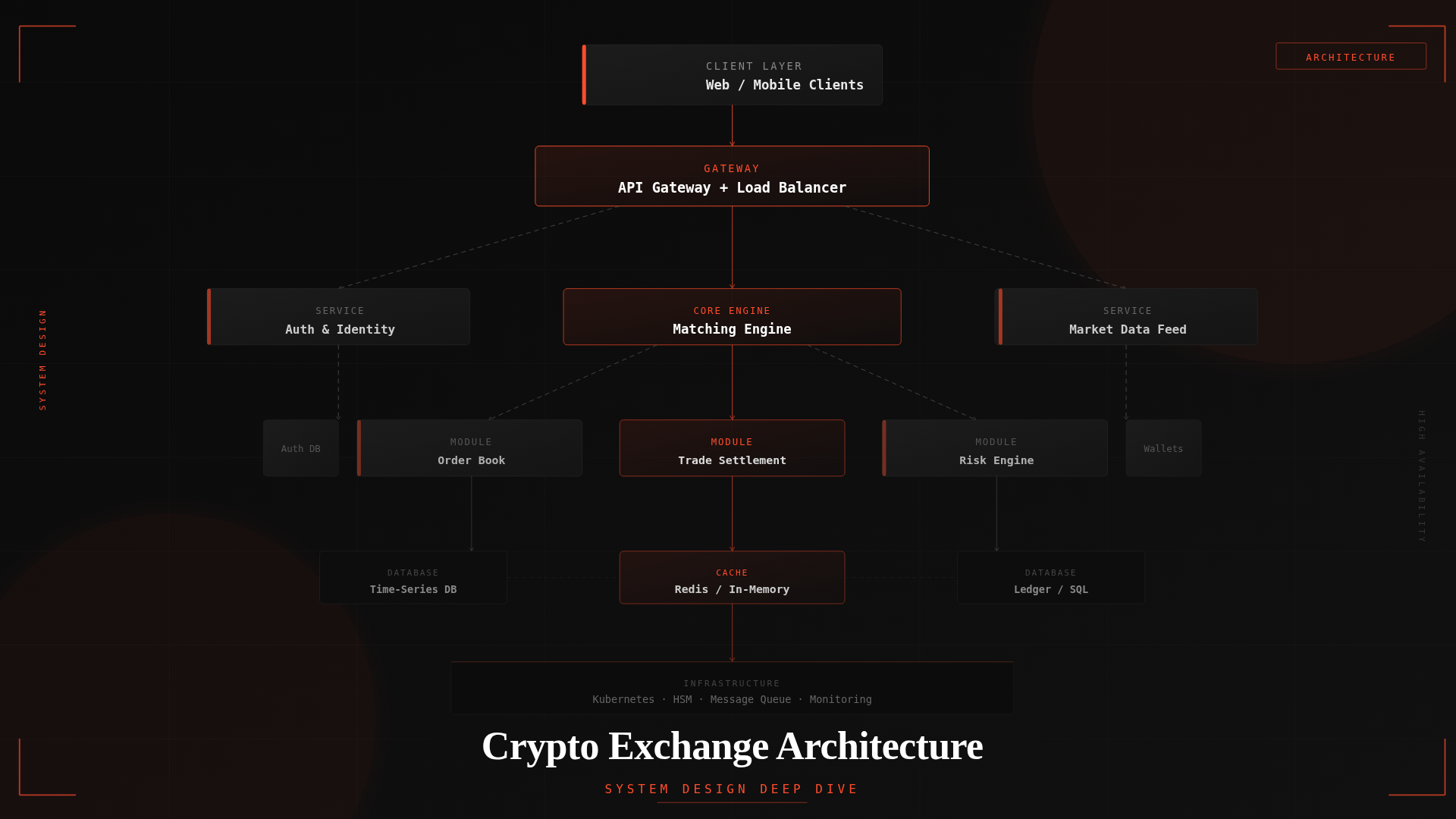 Crypto Exchange Architecture: A Complete Guide for 2026
