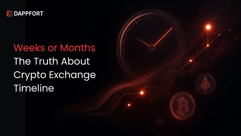 time to develop crypto exchange