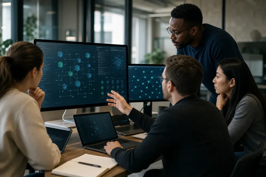 tokenization platform development team blockchain architecture
